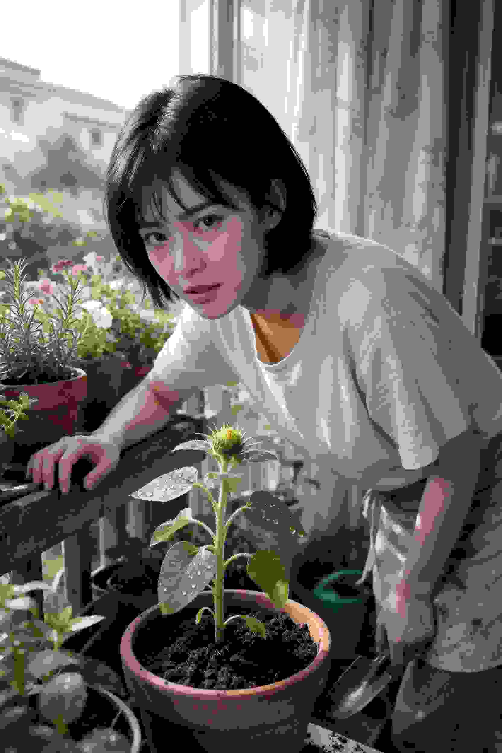 樱花落雨